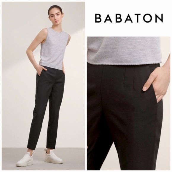 Babaton Pants - NWT Aritzia Babaton Ralph Pants in Shiny Black